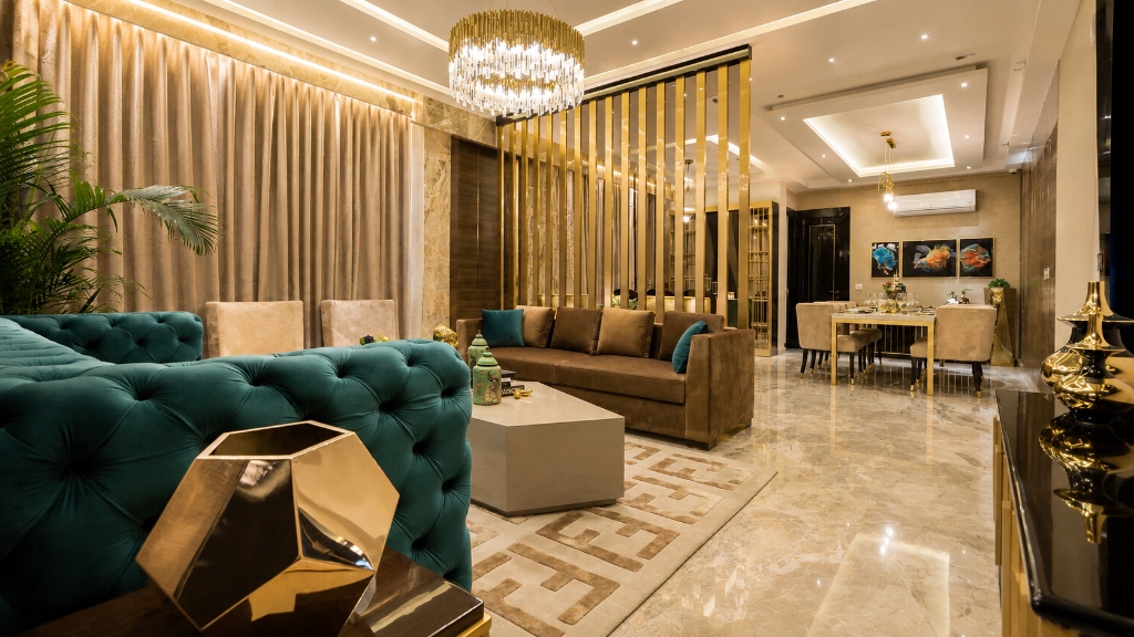 The Emerald Manor living room Jaipur