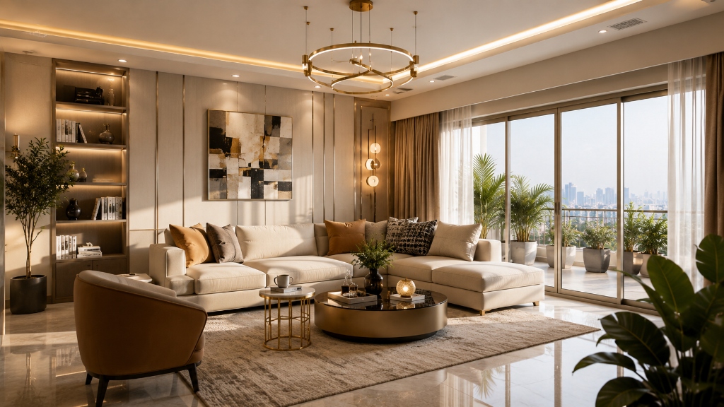 Modern Warm Residential Interior Architecture by Studio Archis
